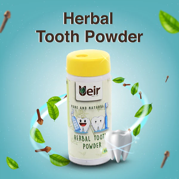 Organic Herbal Tooth Powder / Mooligai Parpodi 45g